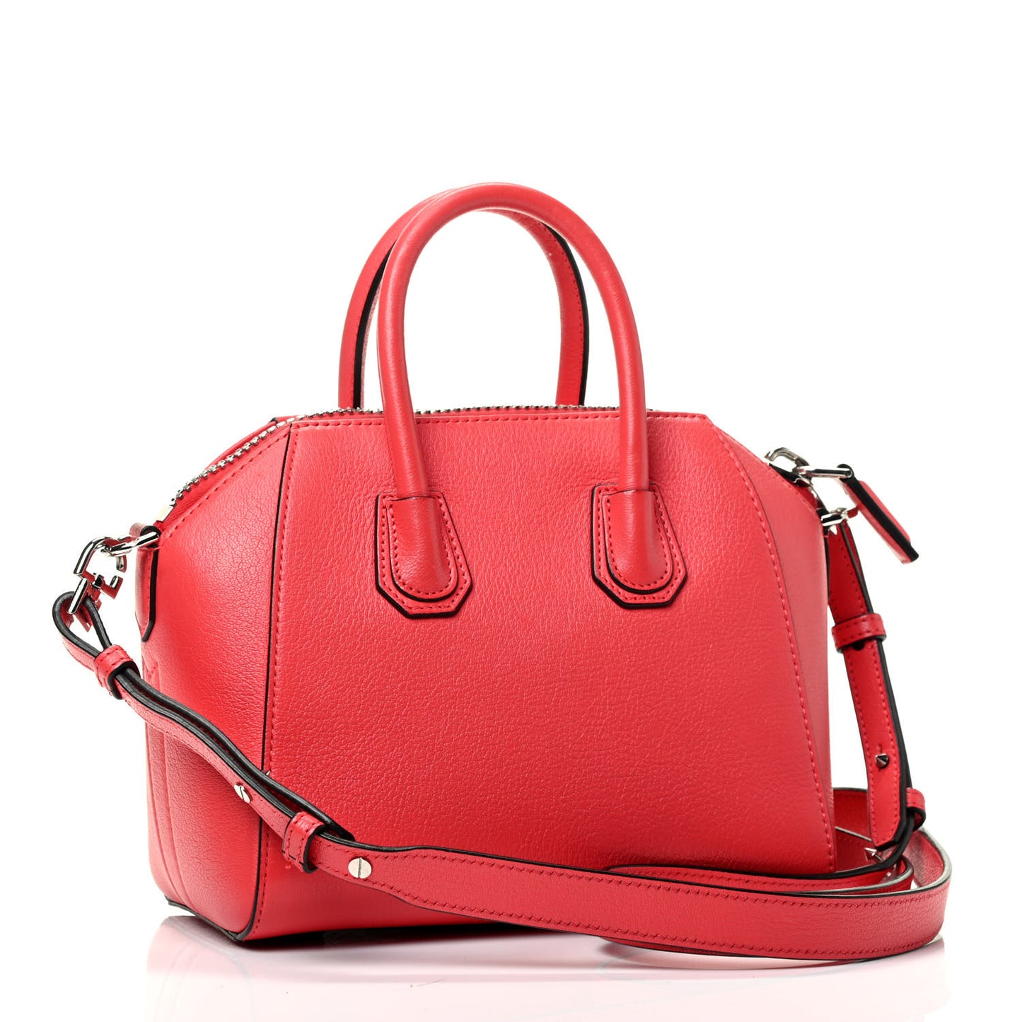 Sugar Goatskin Mini Antigona Lipstick Pink