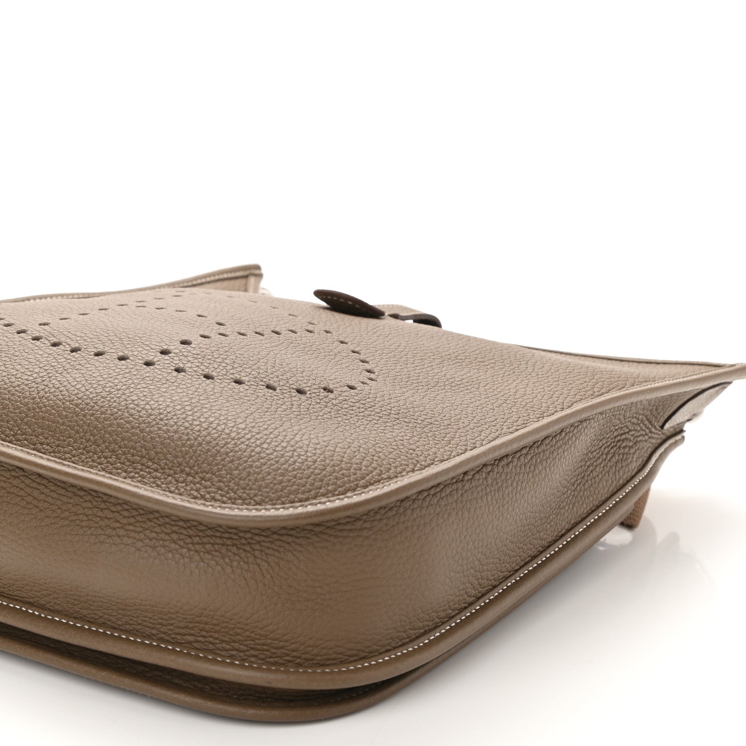 Hermes Taurillon Clemence Evelyne III PM Etoupe 10 of 11
