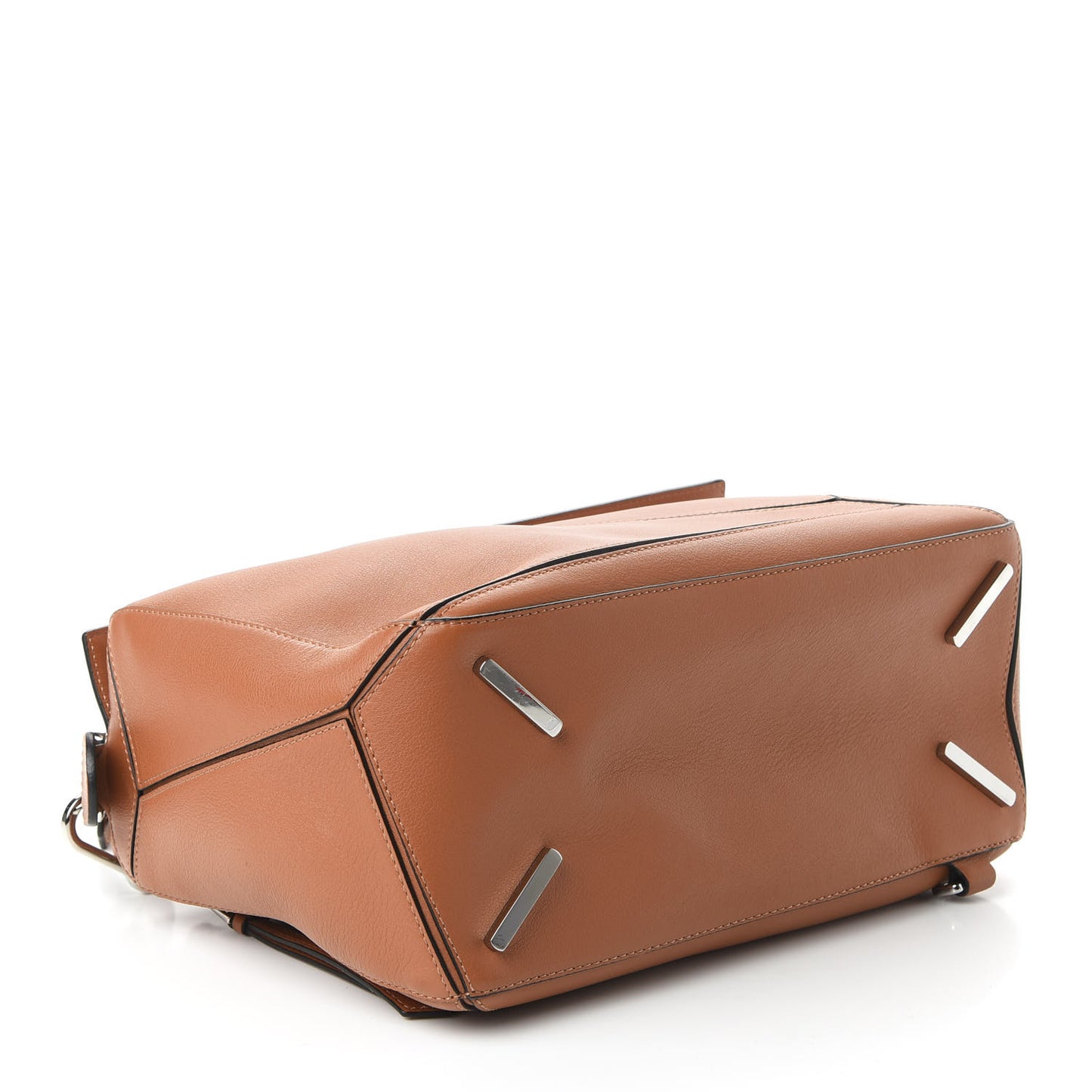 Calfskin Medium Puzzle Bag Tan