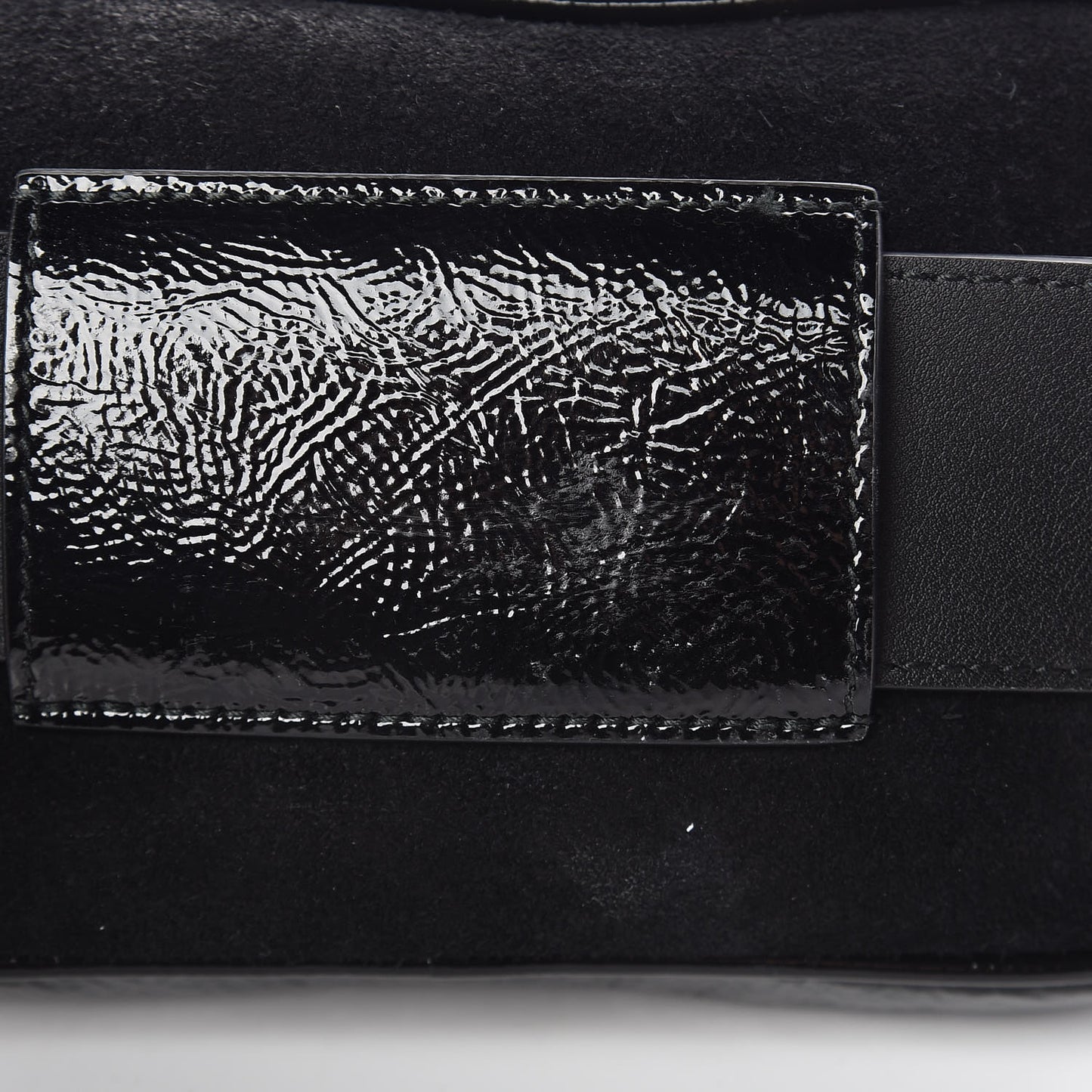 Suede Patent Ophidia Belted iPhone Case 85 34 Black