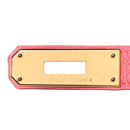 Hermes Togo Kelly Retourne 32 Rose Lipstick 32 of 40