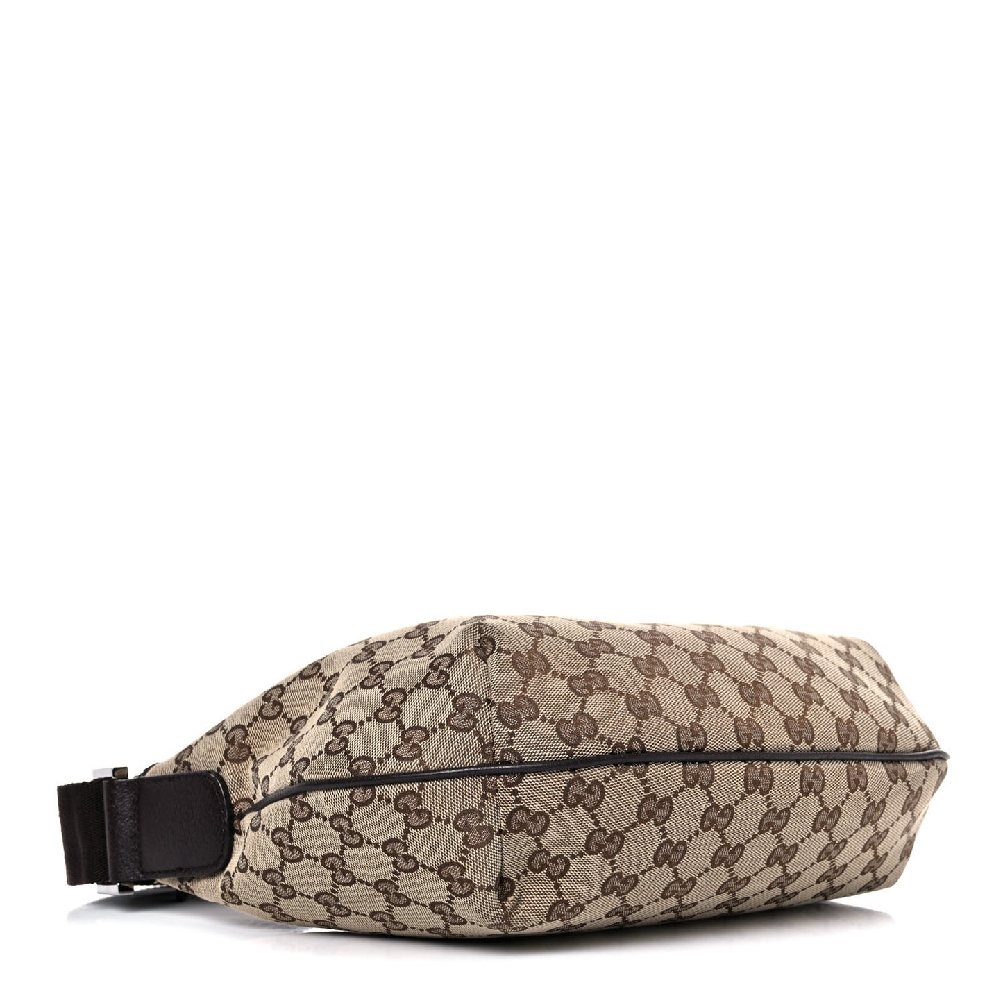 Monogram Medium Half Moon Hobo Dark Brown