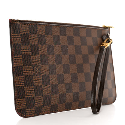 Louis Vuitton Damier Ebene Neverfull MM GM Pochette 3 of 12