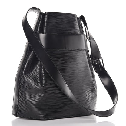 Louis Vuitton Epi Sac D'Epaule Black 4 of 21