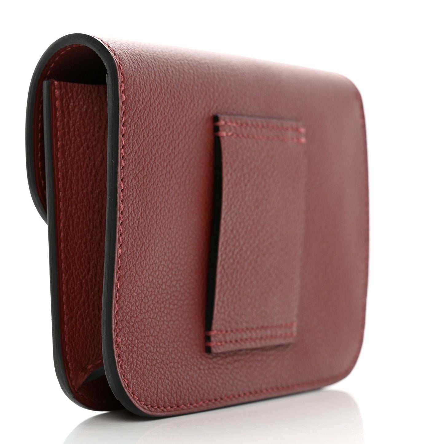 Evercolor Bi-Color Constance Slim Wallet Rouge H Rose Azalee