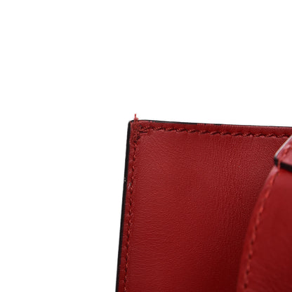 Gucci Calfskin GucciGhost Real Medium XL Tote Hibiscus Red 7 of 11