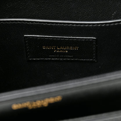 Saint Laurent Calfskin Medium Le 61 Shoulder Bag Black 6 of 8