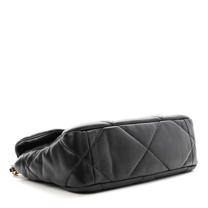 Chanel Lambskin Quilted Medium Chanel 19 Flap Black 4 of 10