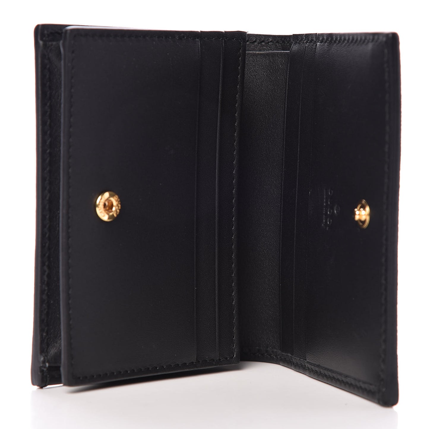 GG Supreme Monogram Bee Print Card Case