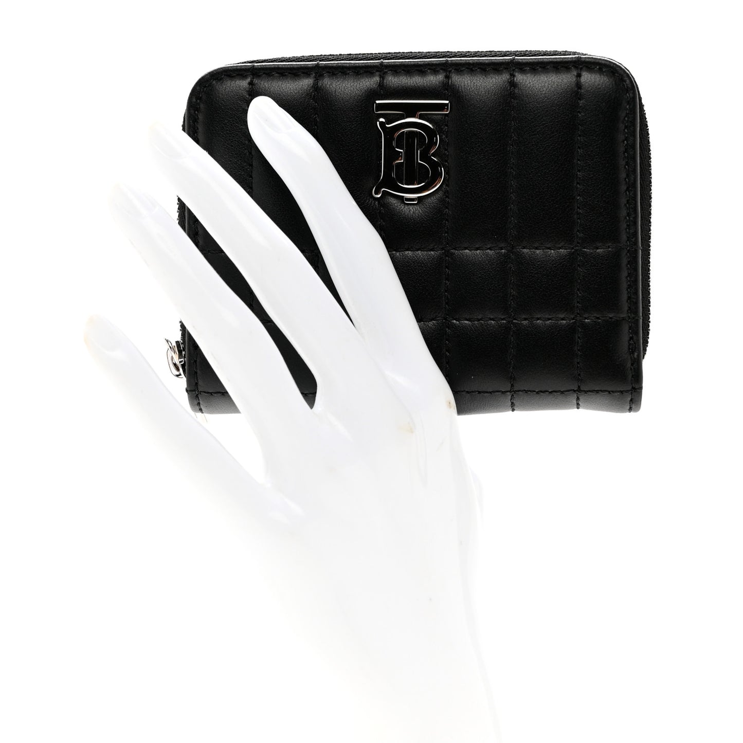 Lambskin Quilted Lola Wallet Black