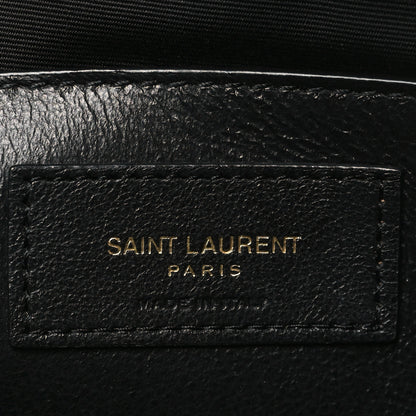 Saint Laurent Lambskin Carre Quilted Cassandre Mini Camera Bag Natural Tan 6 of 10