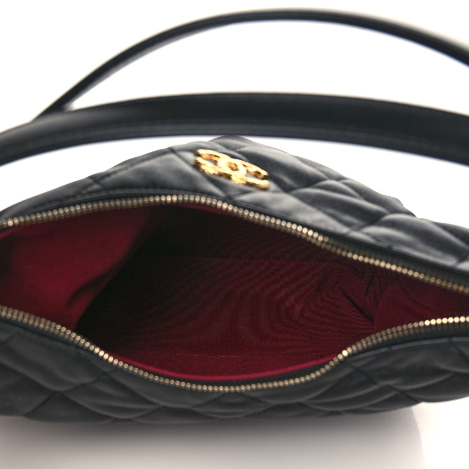Chanel Lambskin Quilted Maxi Hobo Black 7 of 17