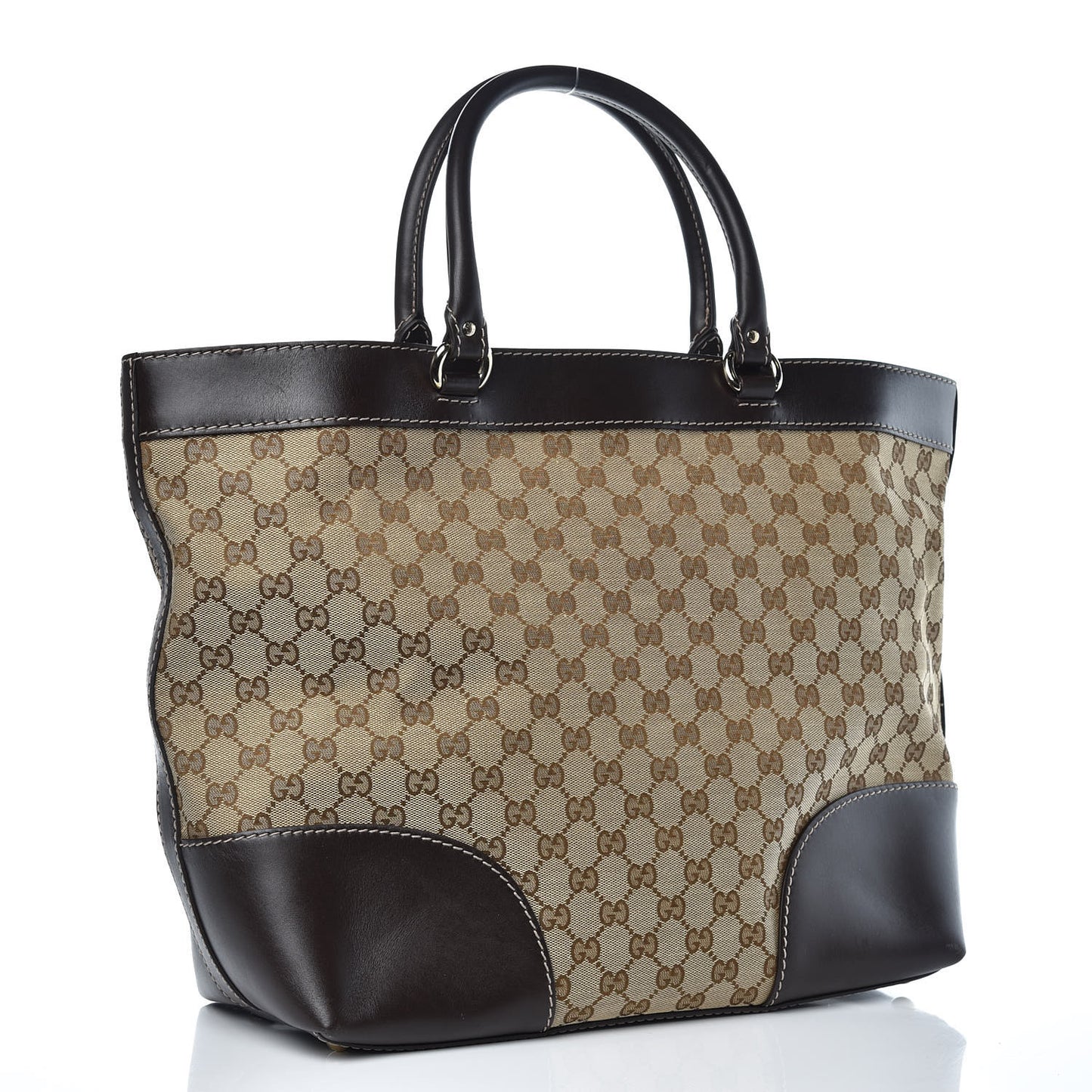 Monogram Lovely Heart Top Handle Dark Brown