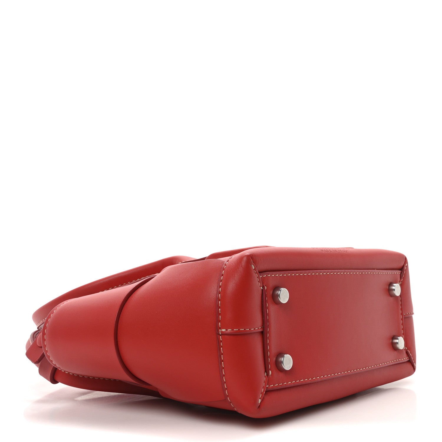 Bottega Veneta French Calfskin Mini Maxi Intrecciato Arco Polish 4 of 9