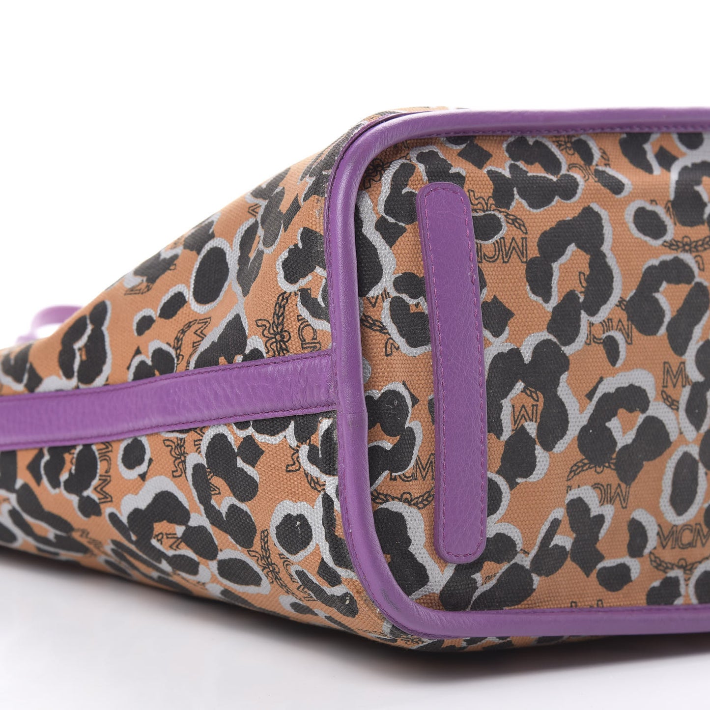 Visetos Medium Project Reversible Shopper Tote Purple