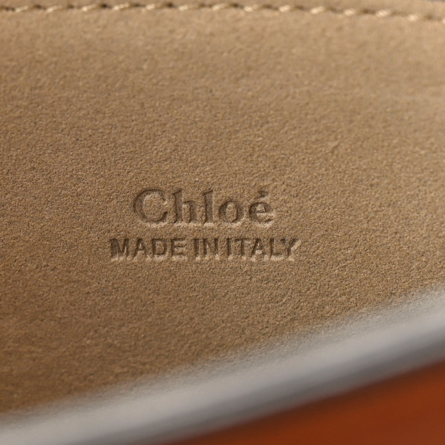 Chloe Suede Calfskin Medium Faye Shoulder Bag Tobacco 6 of 8