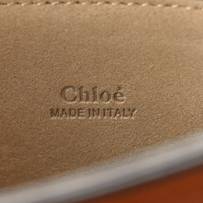 Chloe Suede Calfskin Medium Faye Shoulder Bag Tobacco 6 of 8