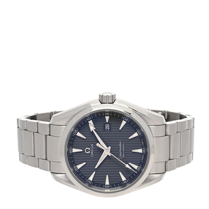 Omega Stainless Steel 39mm Seamaster Aqua Terra Quartz Watch Blue 2517.80 2 of 4