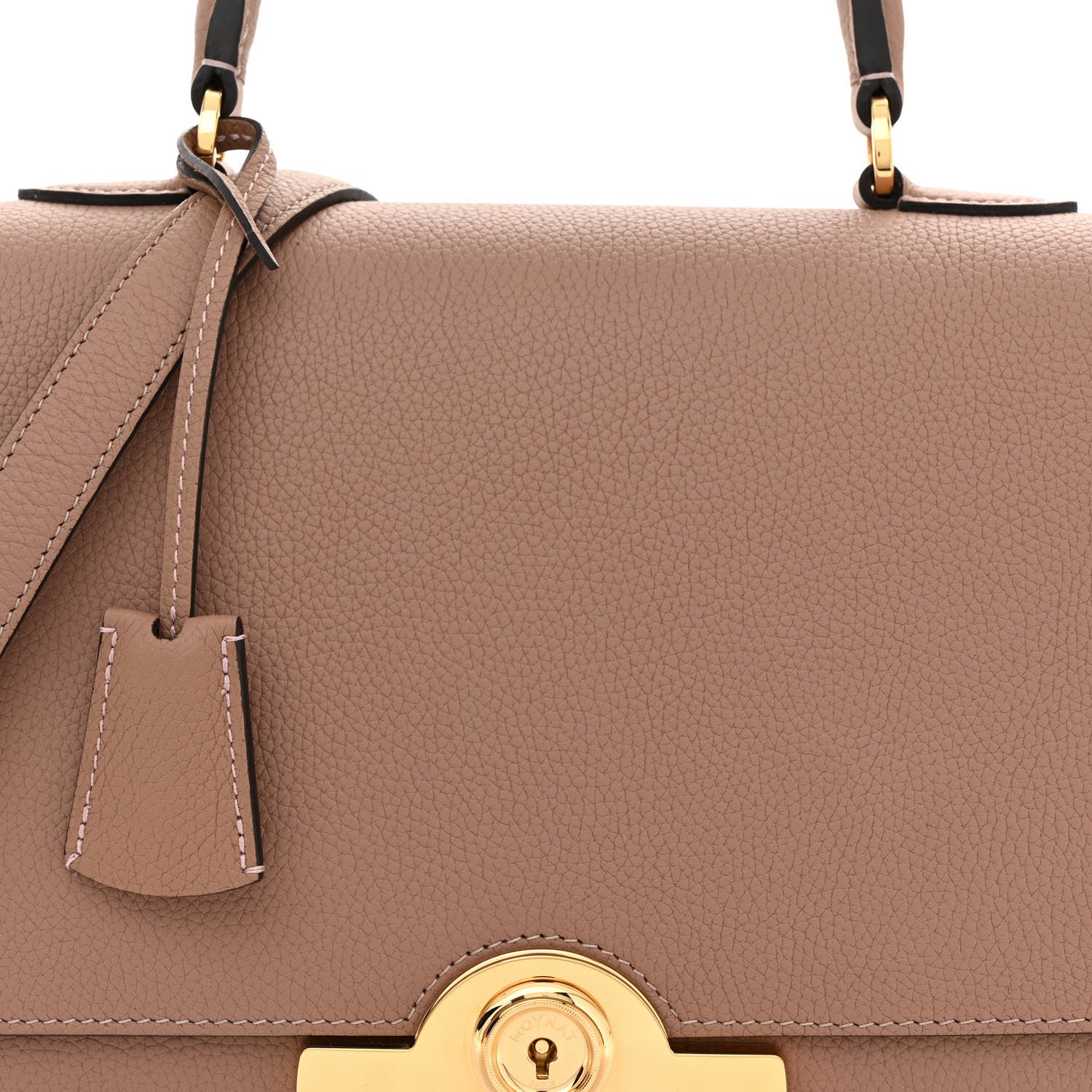 Moynat Taurillon Blush Rejane PM Desert Rose 7 of 10