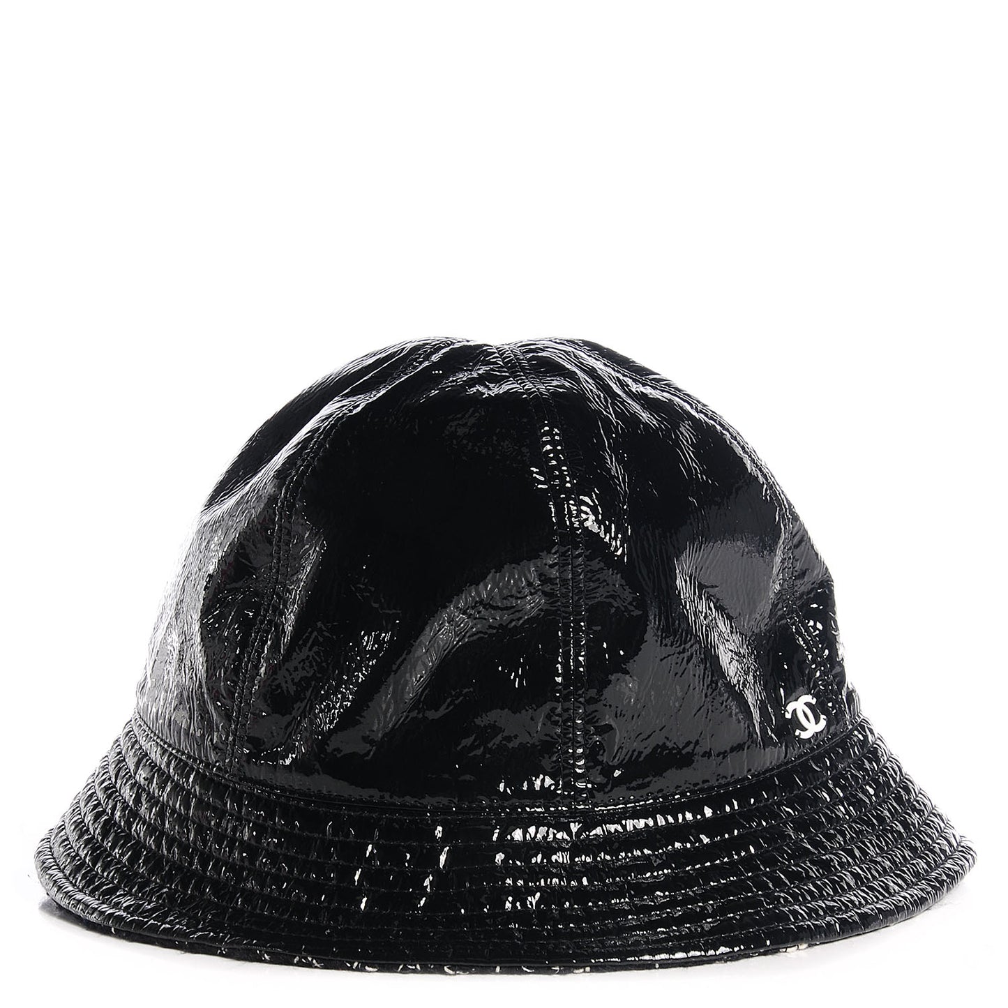 Vinyl Tweed Bucket Hat 58 Black