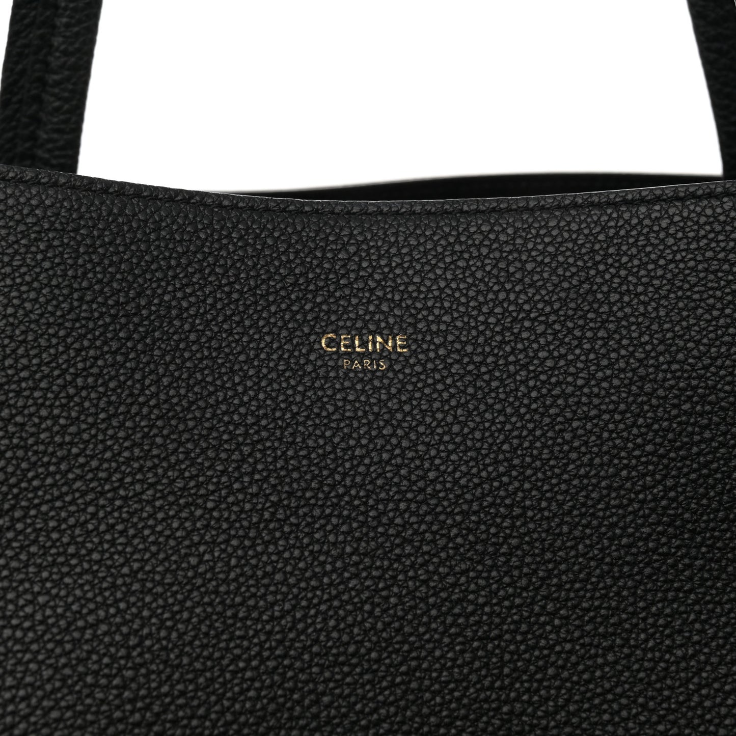 Soft Grained Calfskin Medium Belt Cabas Phantom Black