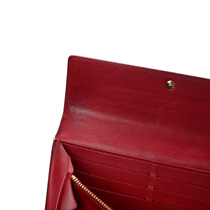 Louis Vuitton Vernis Sarah Wallet Pomme D'Amour 9 of 9