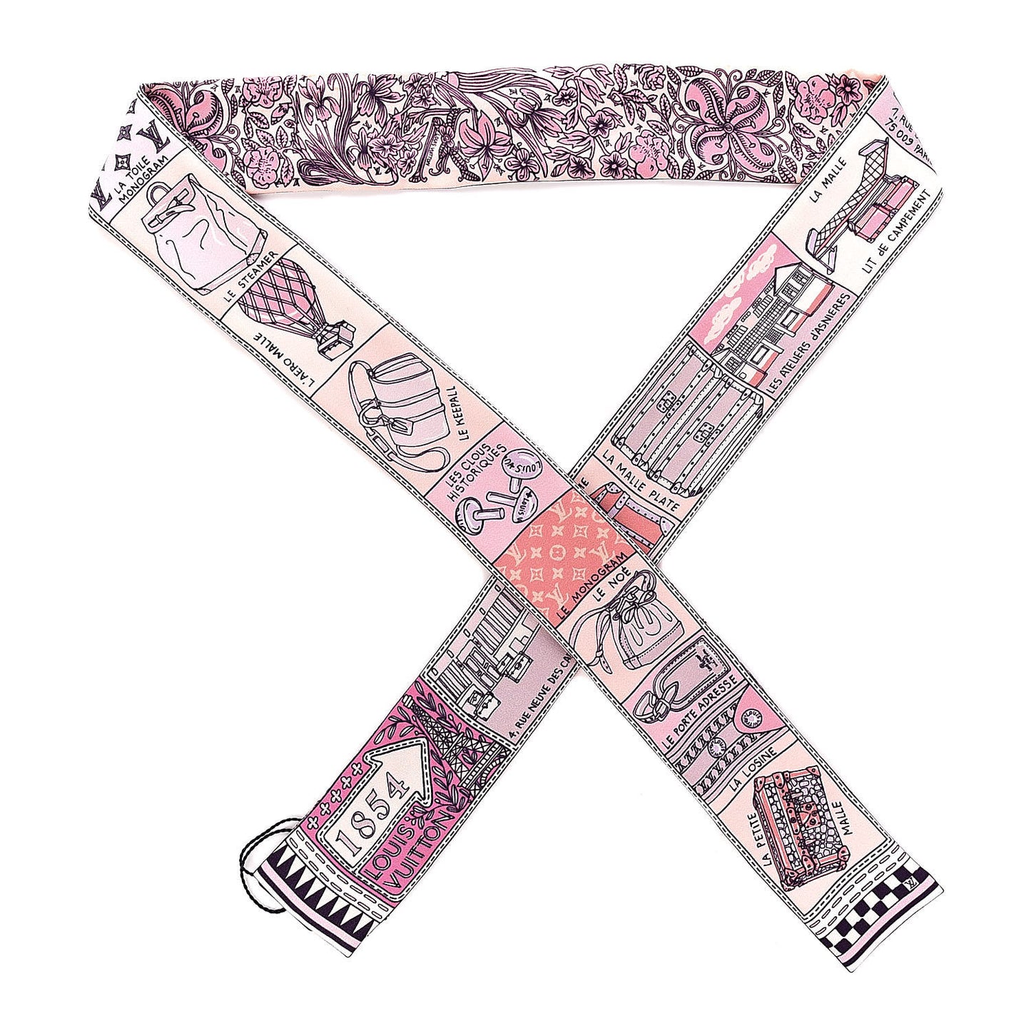 Silk Jeu De Louis BB Bandeau Pink
