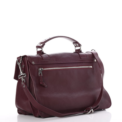 Proenza Schouler Lambskin Medium PS1 Satchel Oxblood 3 of 7