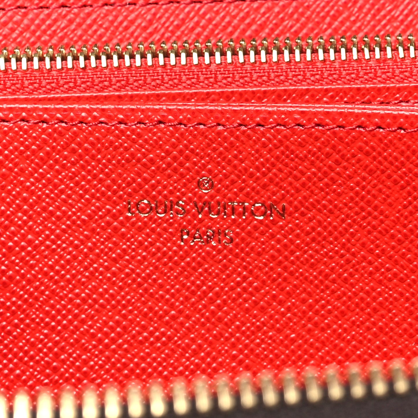Monogram Zippy Wallet Coquelicot