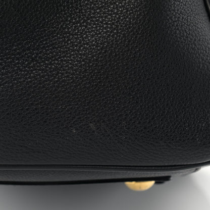 Louis Vuitton Veau Cachemire SC Bag MM Black 10 of 15