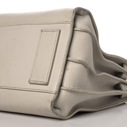Saint Laurent Grained Calfskin Small Supple Sac De Jour Nude 8 of 11