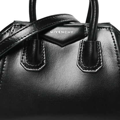 Givenchy Shiny Lord Calfskin Micro Antigona Black 8 of 10