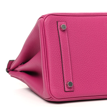 Hermes Togo Birkin 30 Rose Pourpre 8 of 11