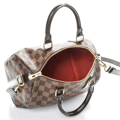 Louis Vuitton Damier Ebene Speedy Bandouliere 25 5 of 8