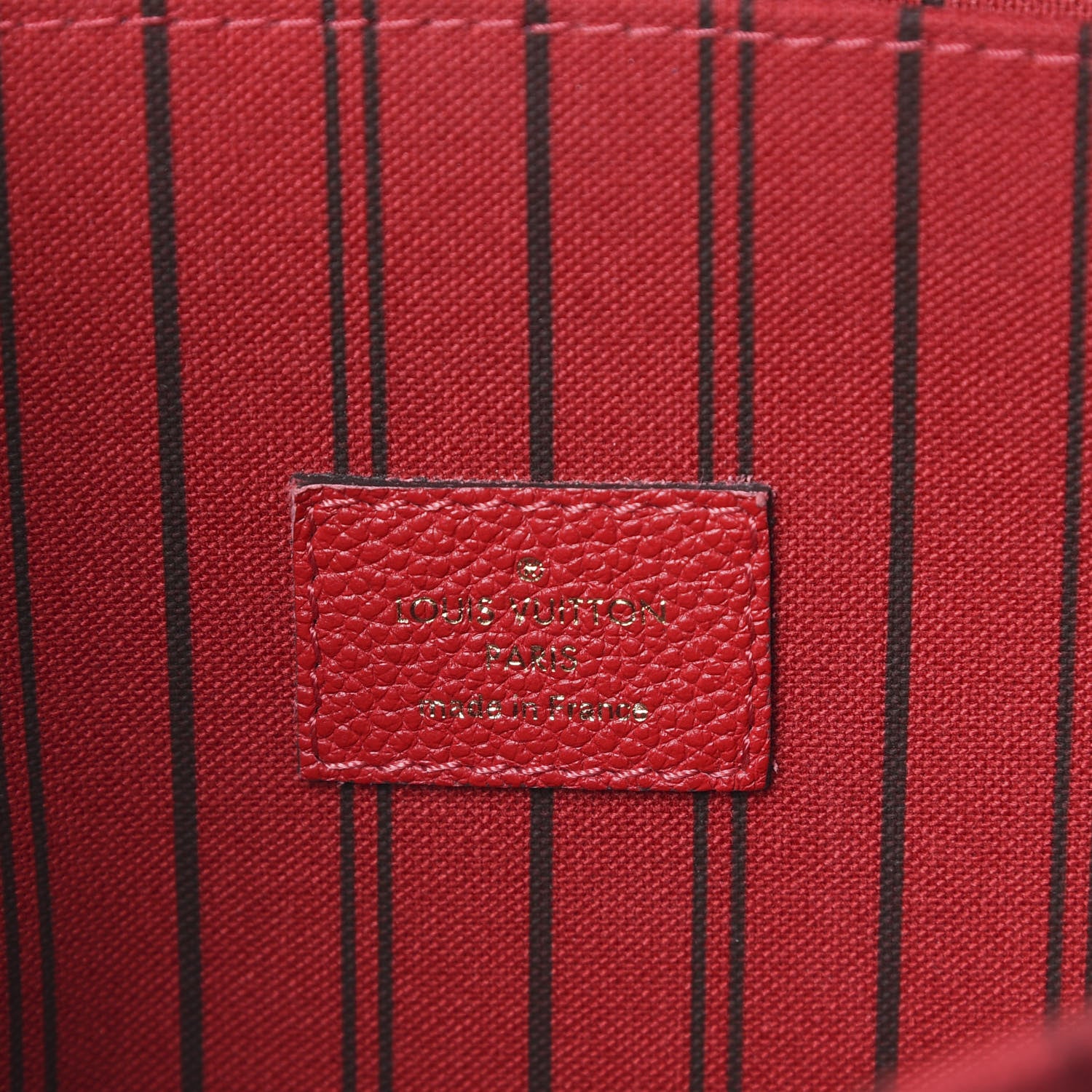 Louis Vuitton Empreinte Pochette Metis Scarlet 5 of 9