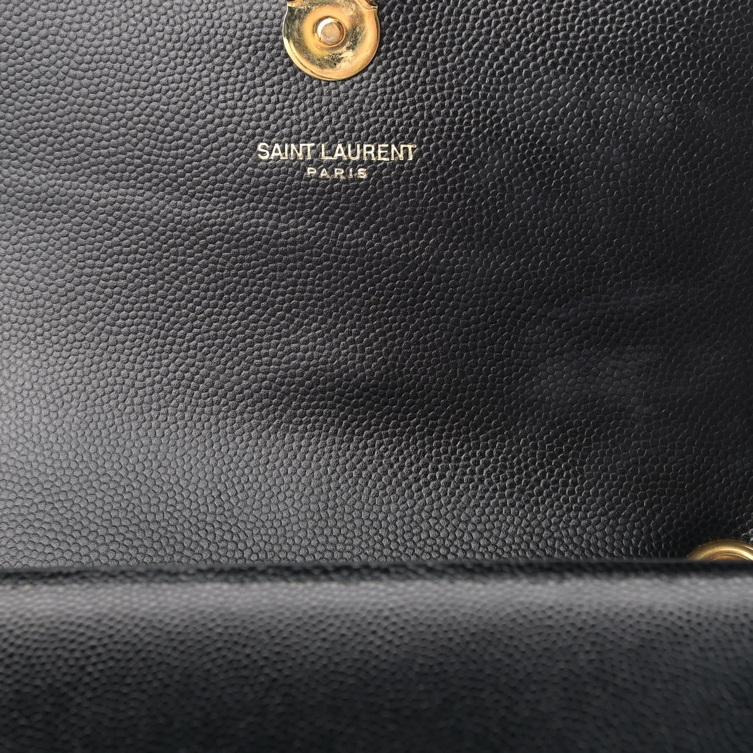 Saint Laurent Grain De Poudre Small Monogram Kate Satchel Black 9 of 10