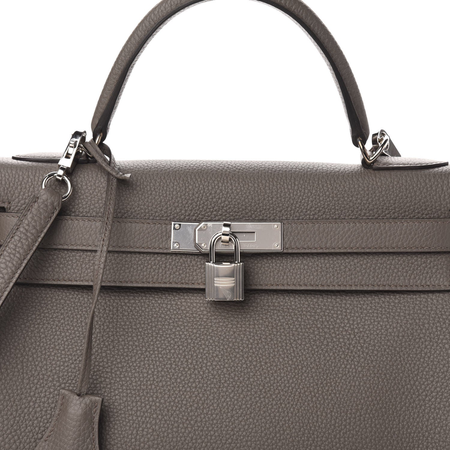 Hermes Togo Kelly Retourne 32 Etain 12 of 13
