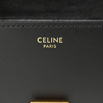Celine Box Calfskin Teen Classic Box Flap Bag Black 6 of 11
