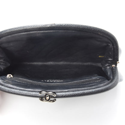 Chanel Caviar Quilted Timeless Clutch Black 5 of 9