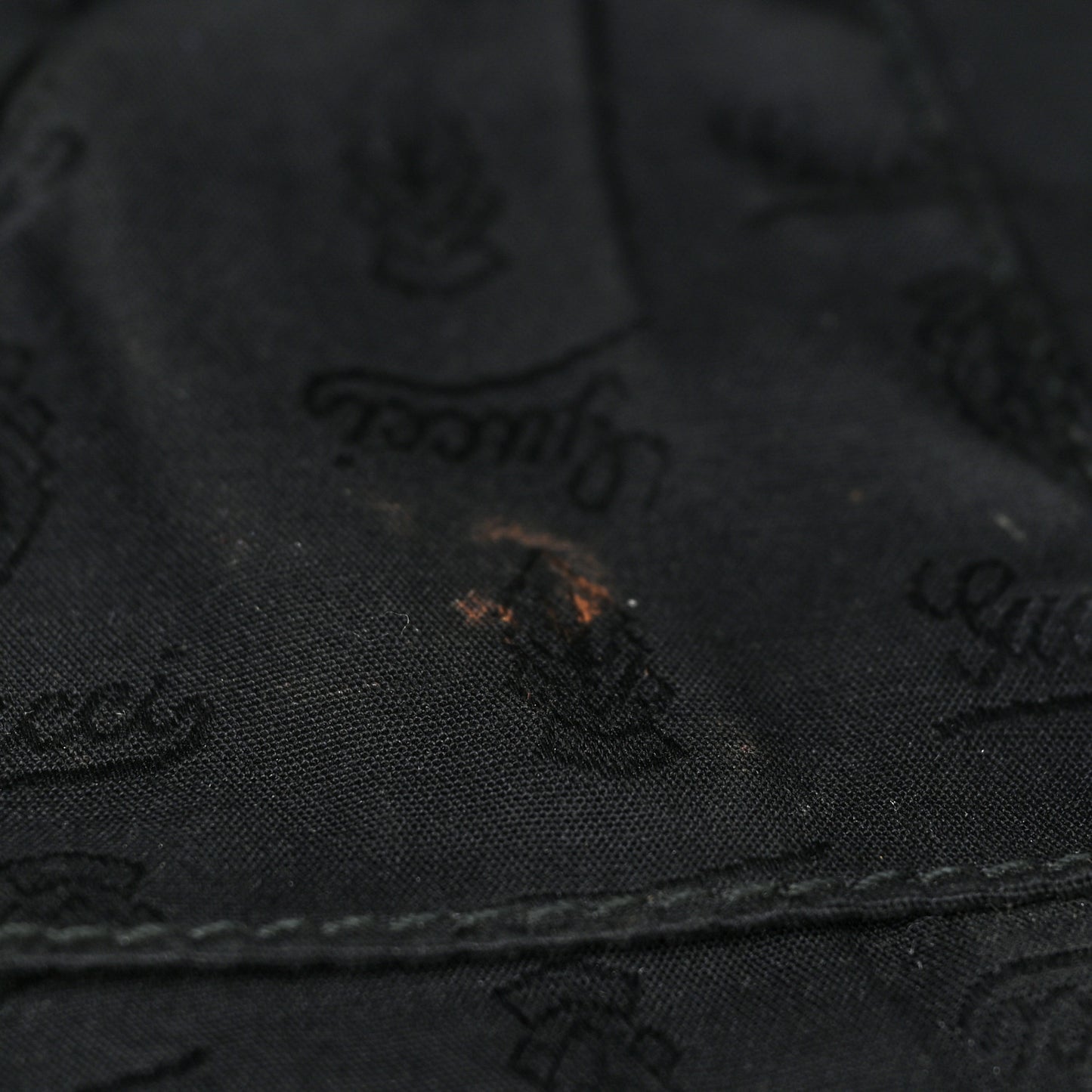 Guccissima Large GG Twins Hobo Black