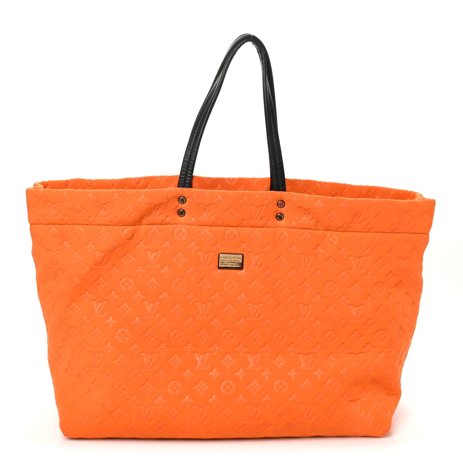 Louis Vuitton Neoprene Monogram Scuba GM Orange 1 of 8