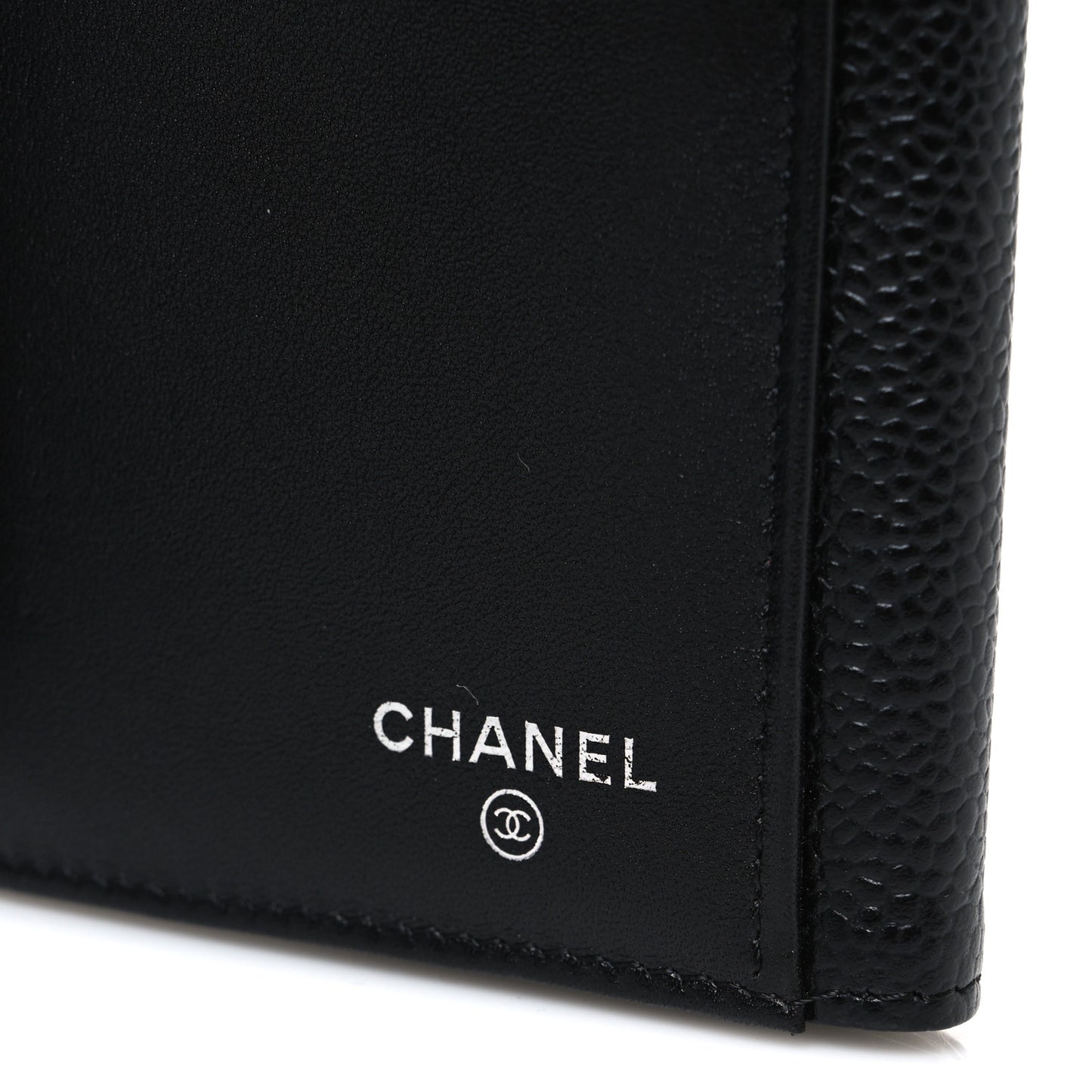 Caviar Timeless CC French Long Wallet Black