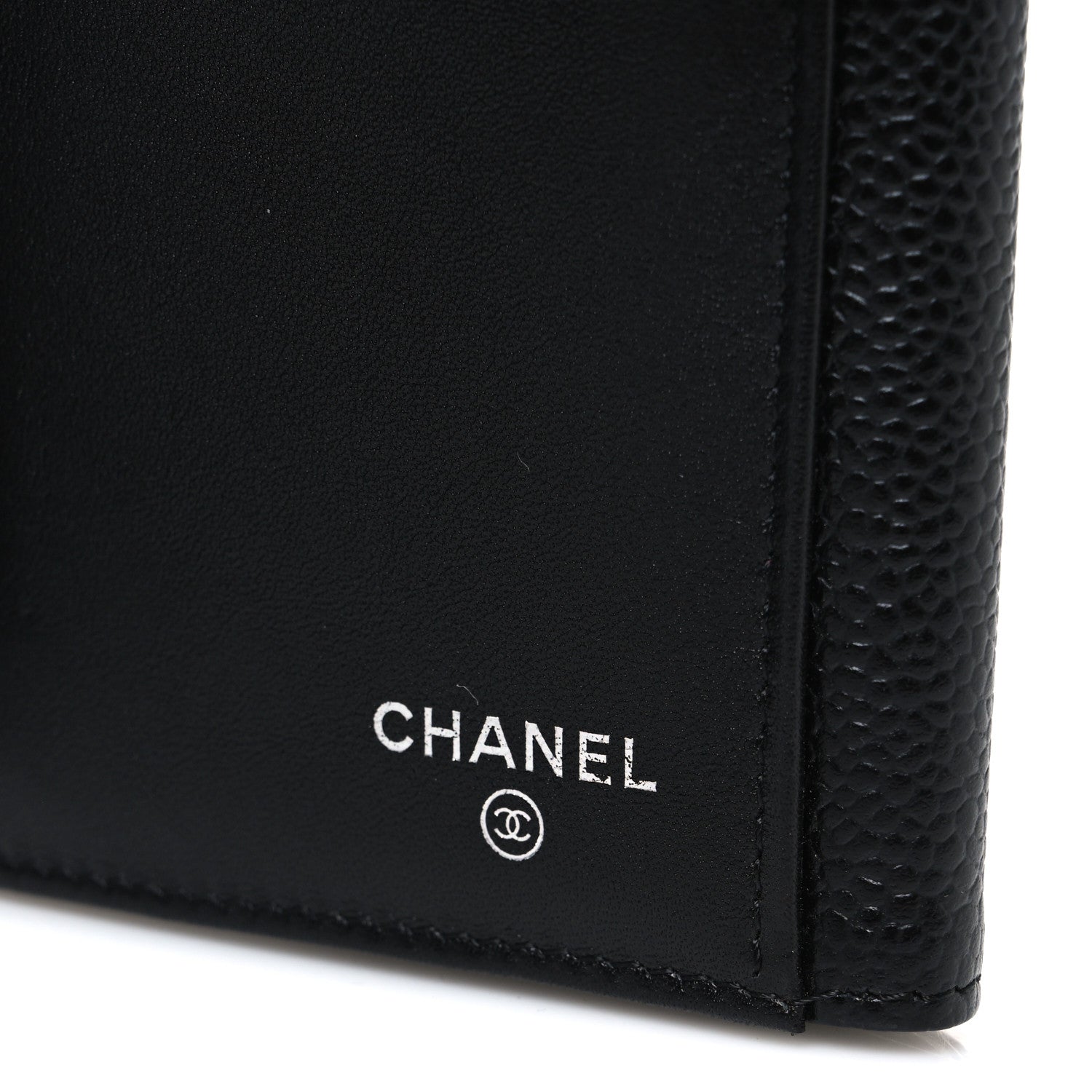 Chanel Caviar Timeless CC French Long Wallet Black 7 of 9