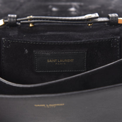 Saint Laurent Calfskin Classic Y Ligne Chain Wallet Black 5 of 13