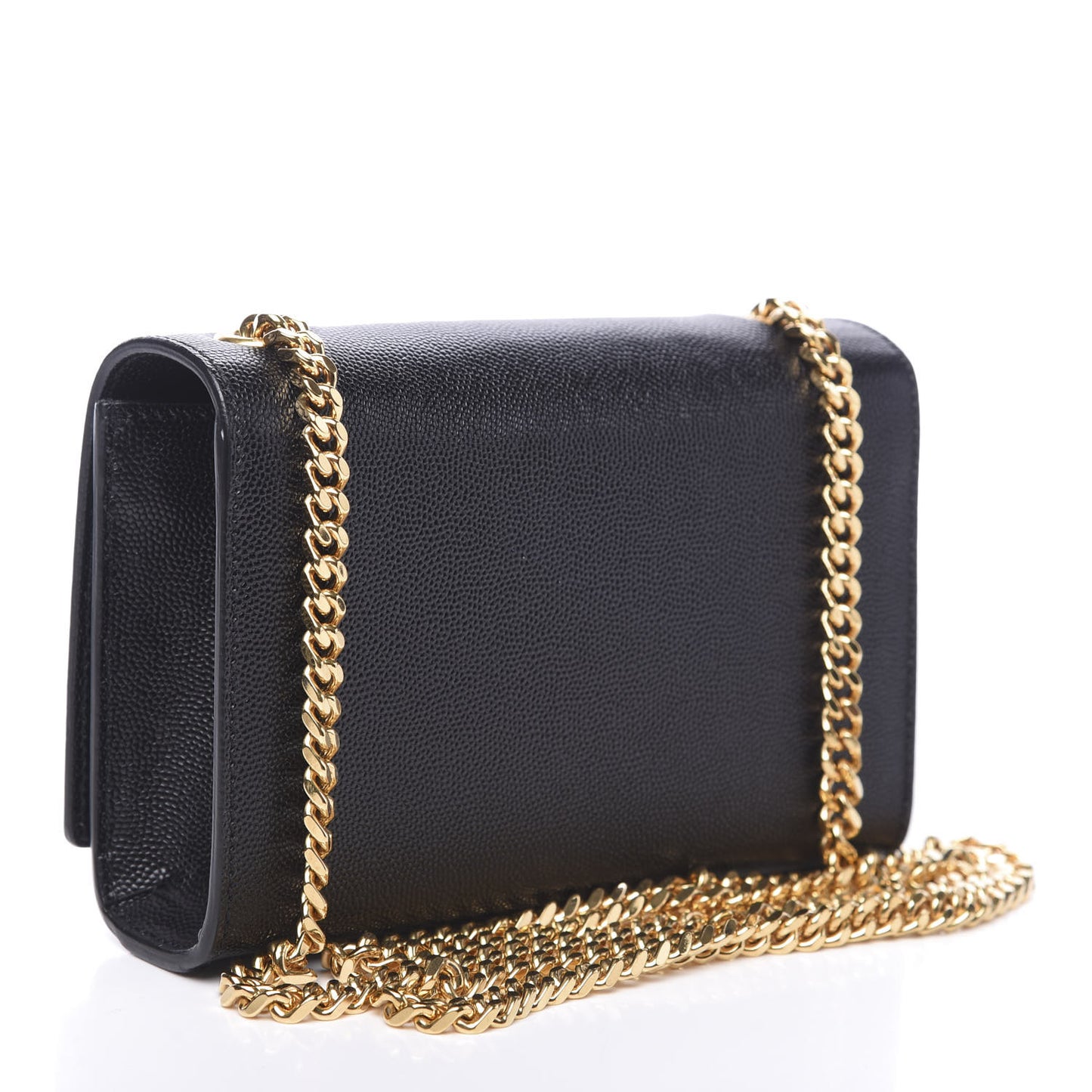 Grain De Poudre Small Monogram Kate Satchel Black