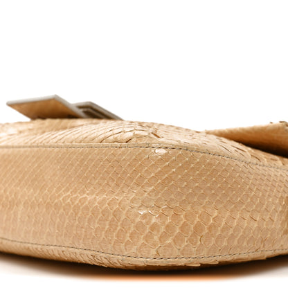 Fendi Snakeskin Baguette Beige 11 of 11