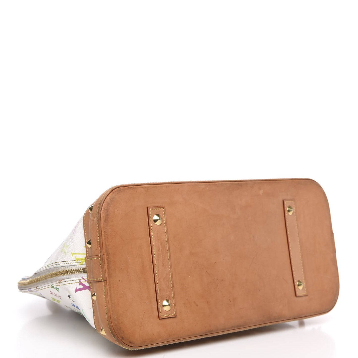 Monogram Multicolor Alma GM White