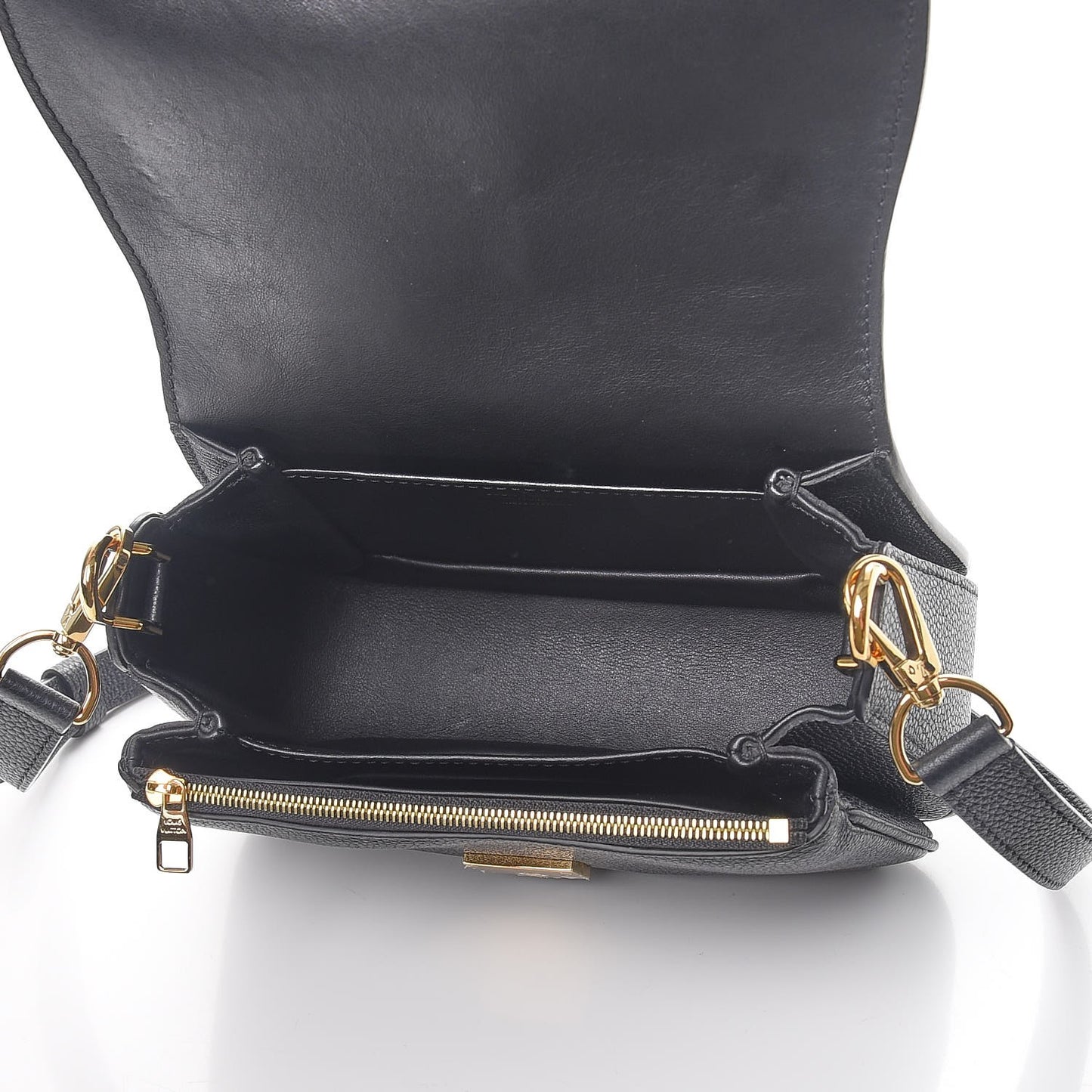 Grained Calfskin Vivienne NM Black