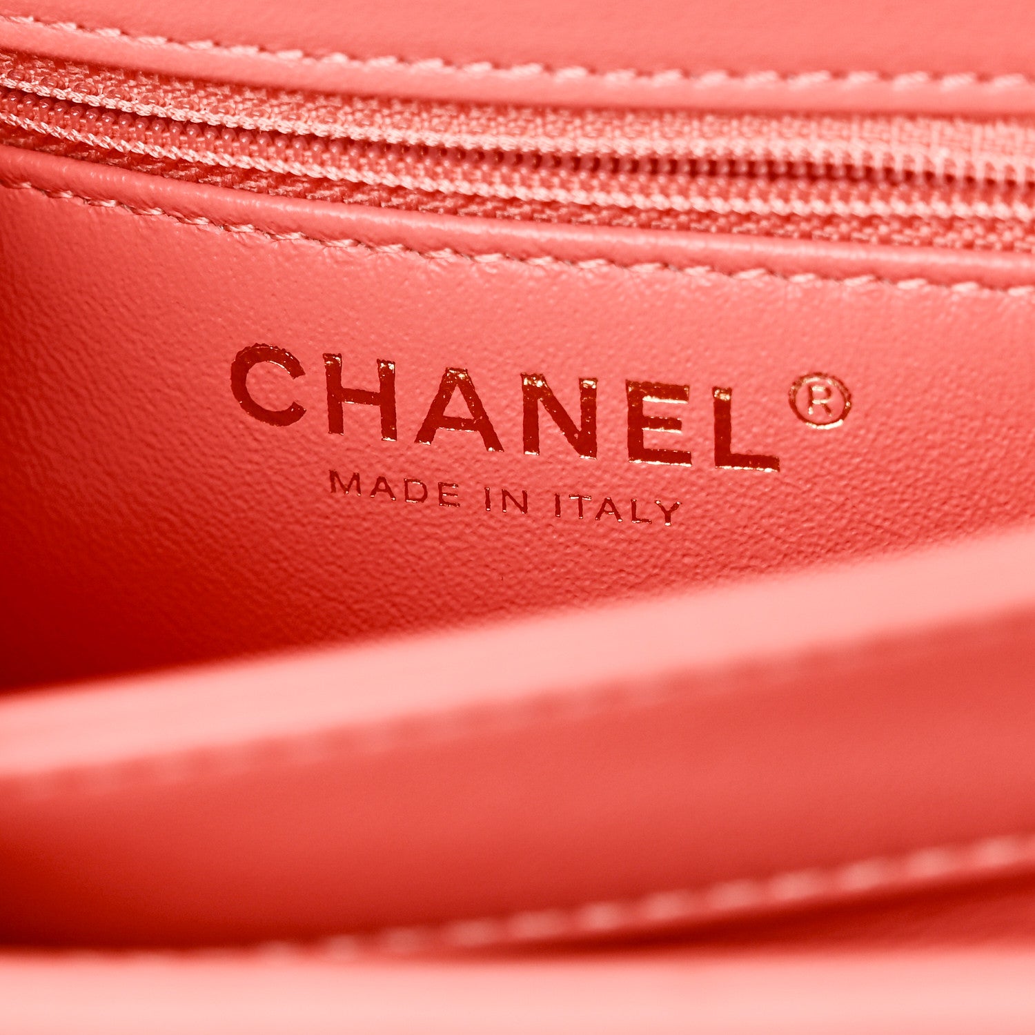Chanel Lambskin Quilted Small Trendy CC Flap Dual Handle Bag Coral 6 of 10