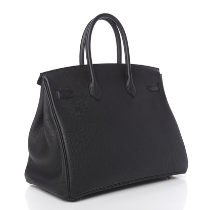 Hermes Togo Birkin 35 Black 4 of 11